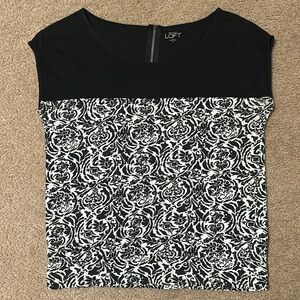 Ann Taylor Loft Cotton Top - Size S